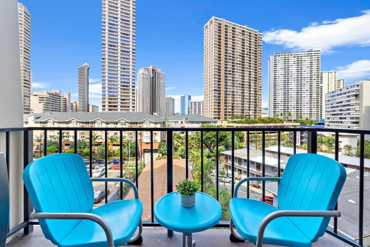 Apartamento Renovated With View At Aqua Palms Waikiki