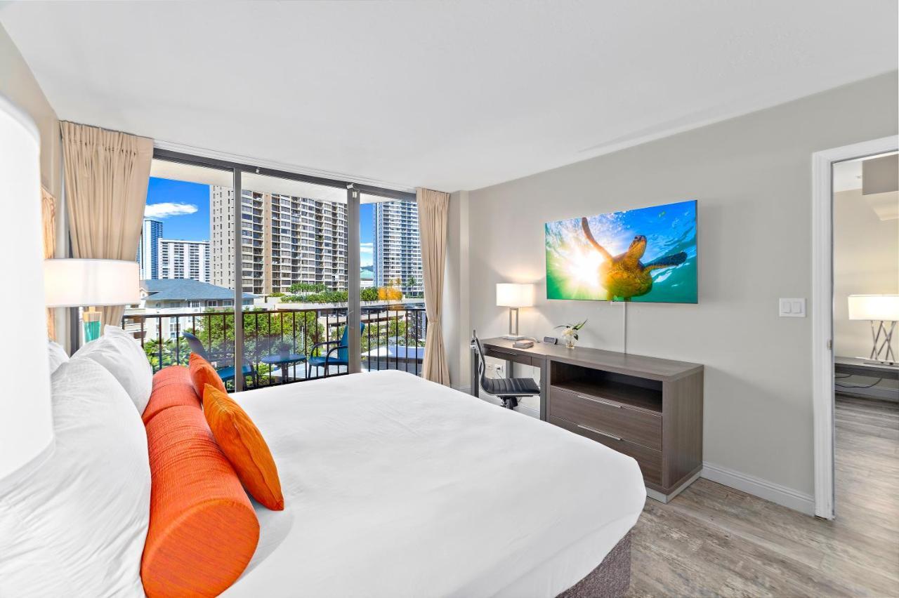 Apartamento Renovated With View At Aqua Palms Waikiki